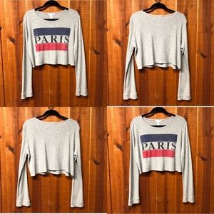 🇫🇷Tilly’s Cropped Long Sleeve